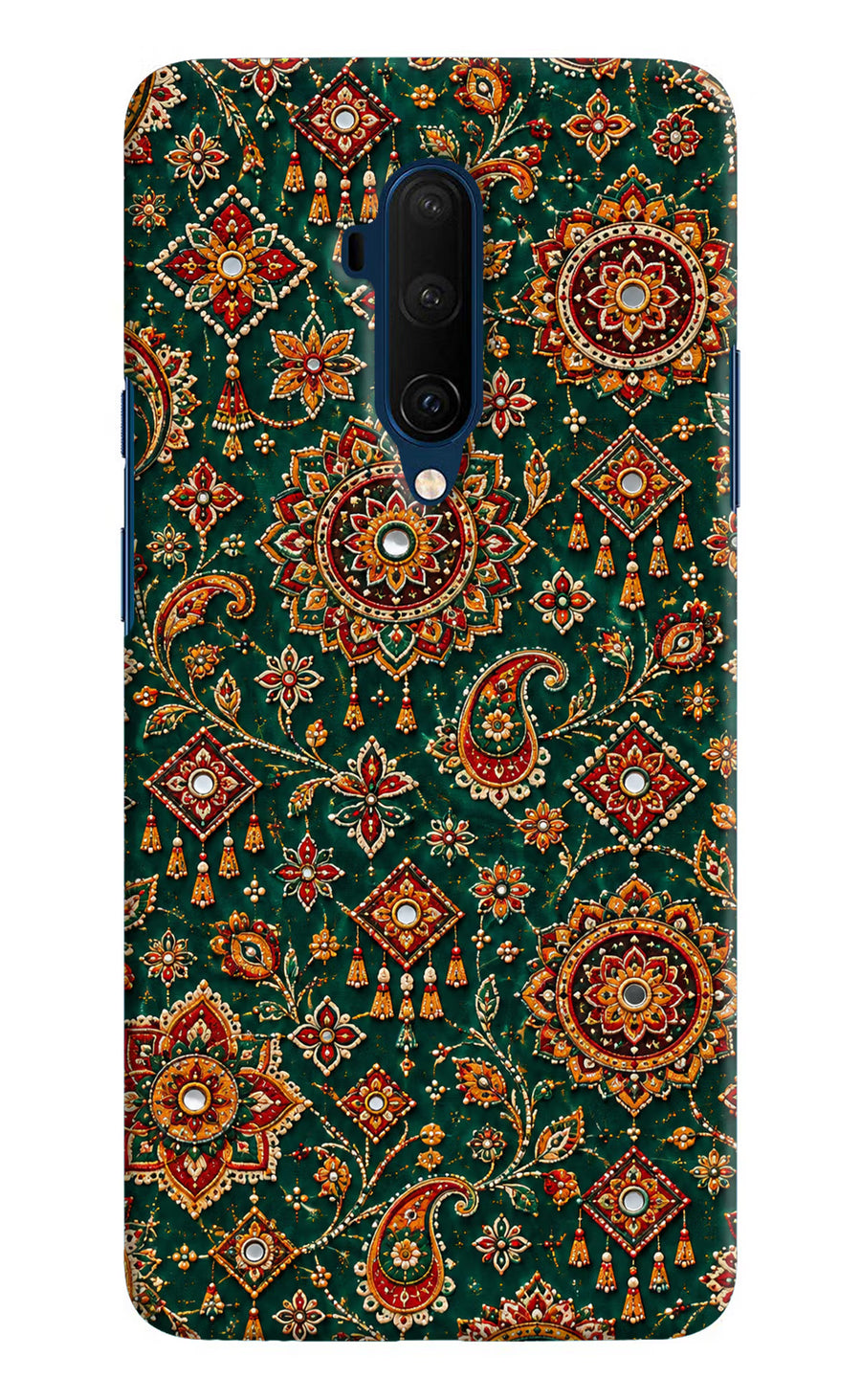 Green Pataka Oneplus 7T Pro Back Cover, Hard case