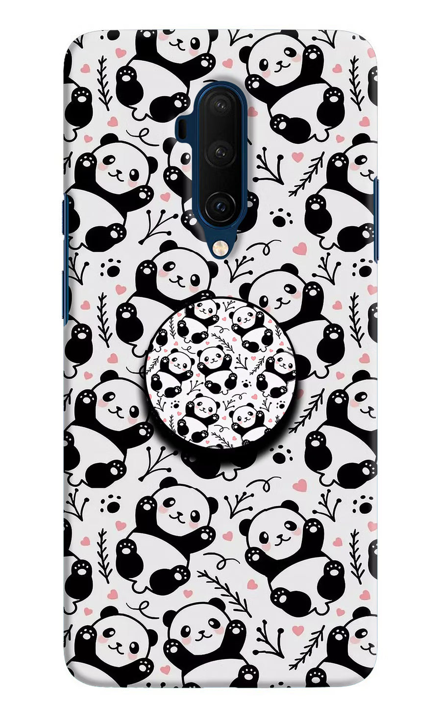 Cute Panda Oneplus 7T Pro Pop Case, Hard case