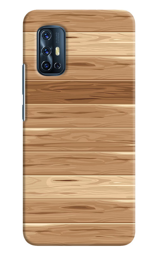 Wooden Vector Vivo V17 Hard Case Back Cover by Casekaro