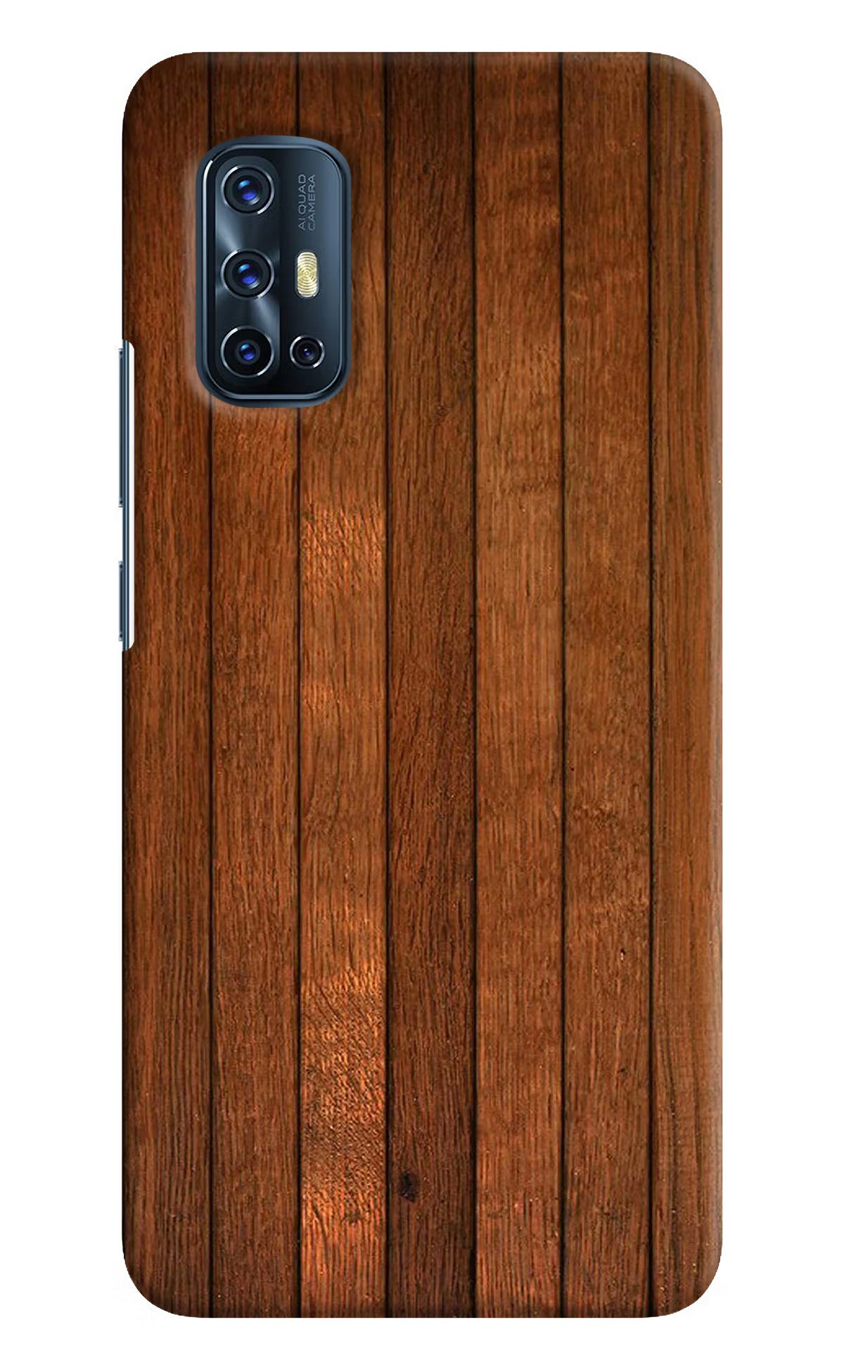 Wooden Artwork Bands Vivo V17 Hard Case Back Cover by Casekaro