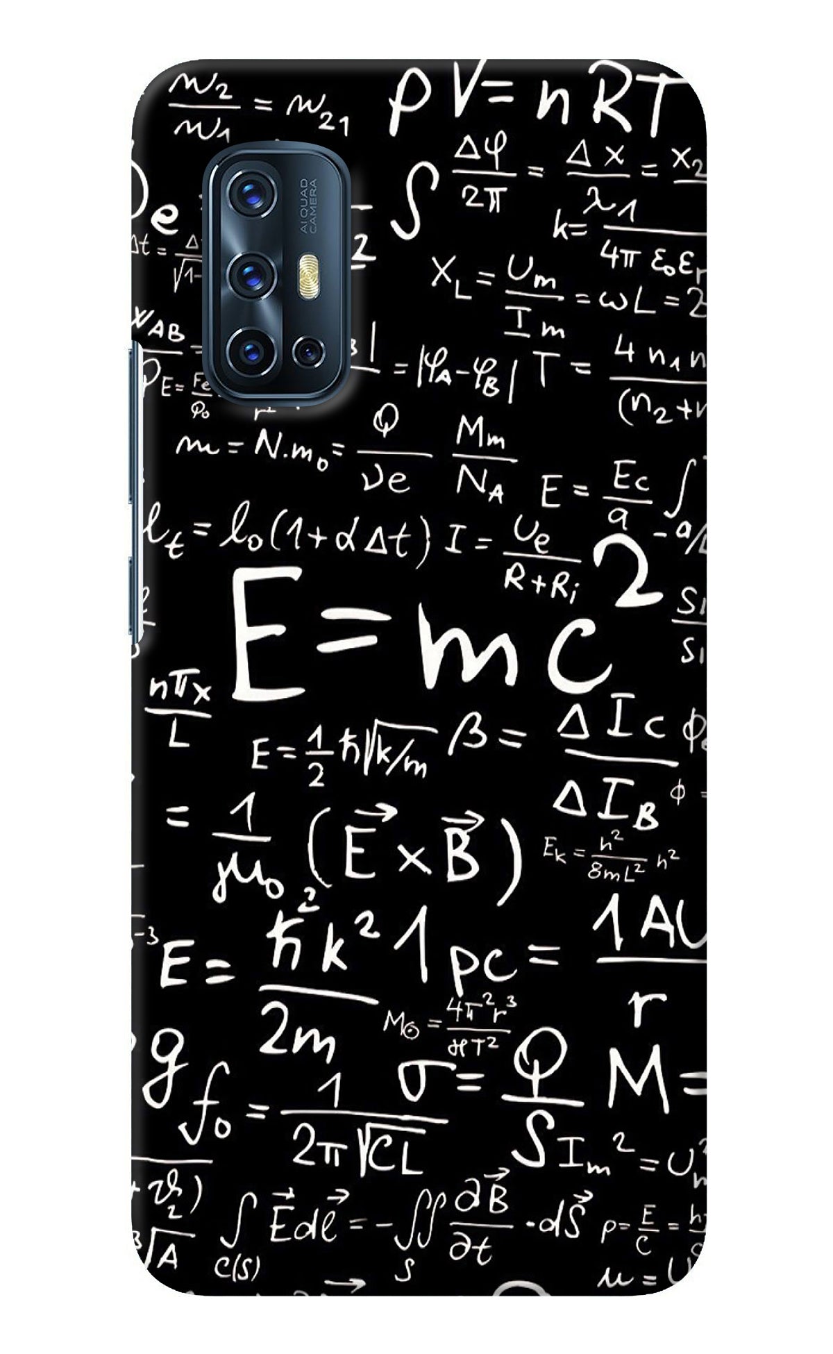 Physics Albert Einstein Formula Vivo V17 Back Cover