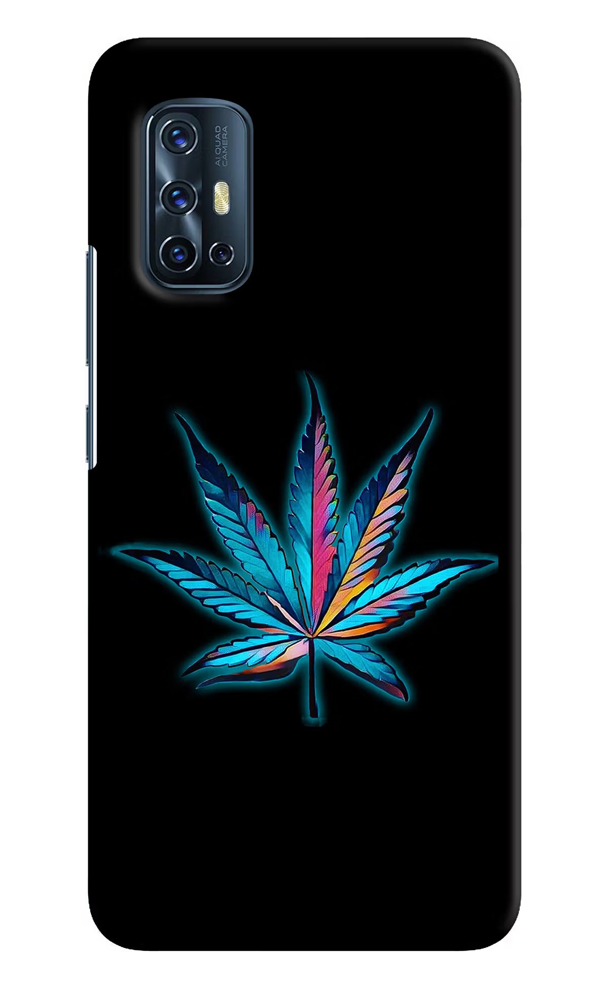 Weed Vivo V17 Hard Case Back Cover by Casekaro