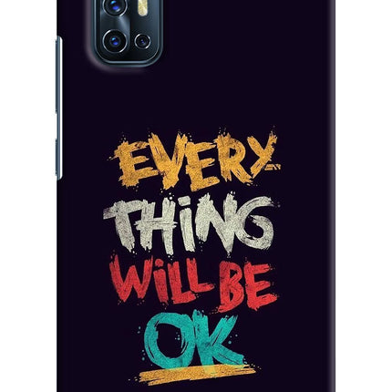 Everything Will Be Ok Vivo V17 Hard Case Back Cover by Casekaro