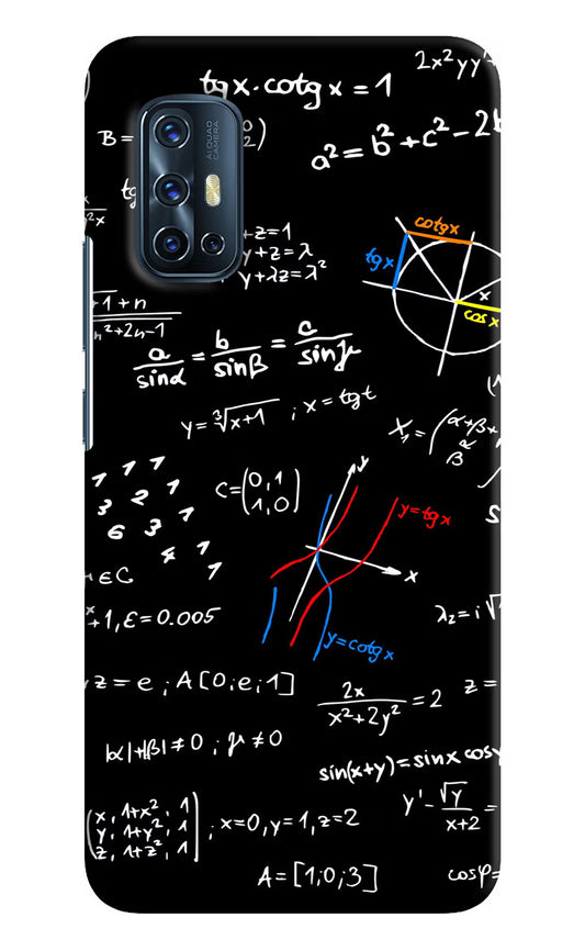 Mathematics Formula Vivo V17 Hard Case Back Cover by Casekaro