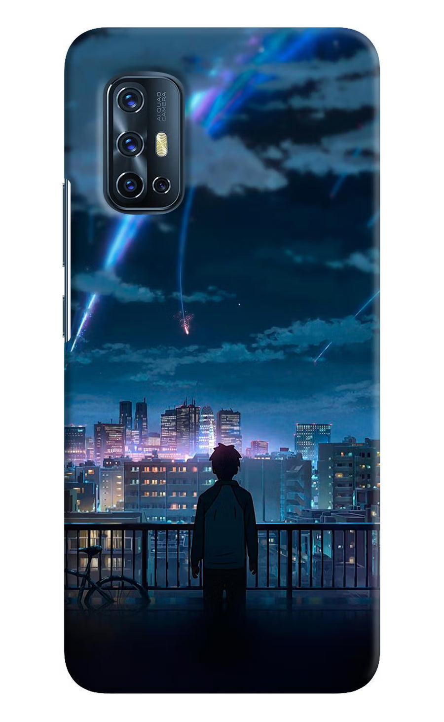 Anime Vivo V17 Back Cover, Hard case