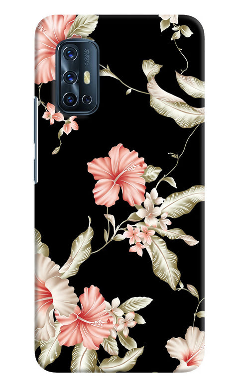 Flowers Vivo V17 Back Cover