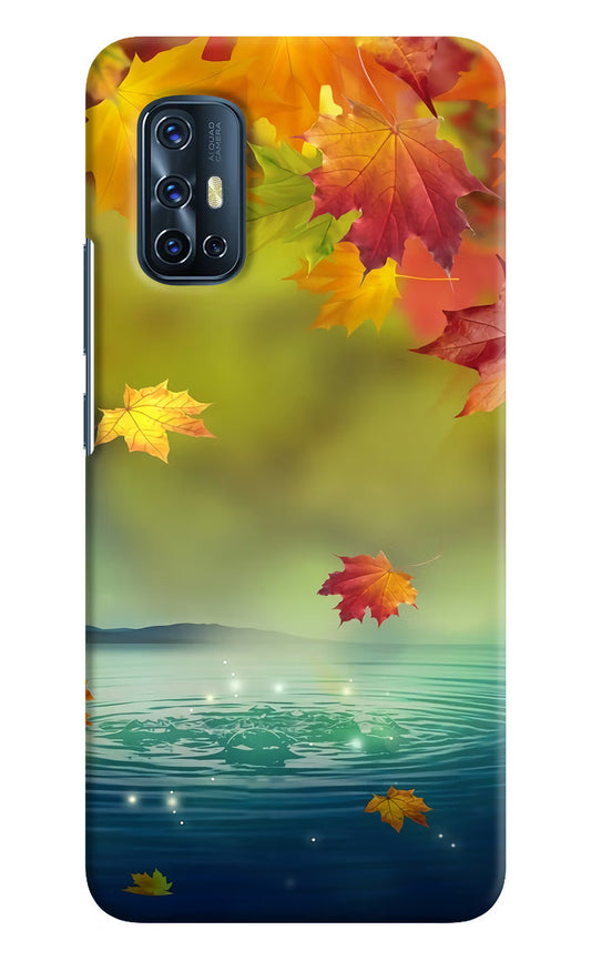 Flowers Vivo V17 Hard Case Back Cover by Casekaro