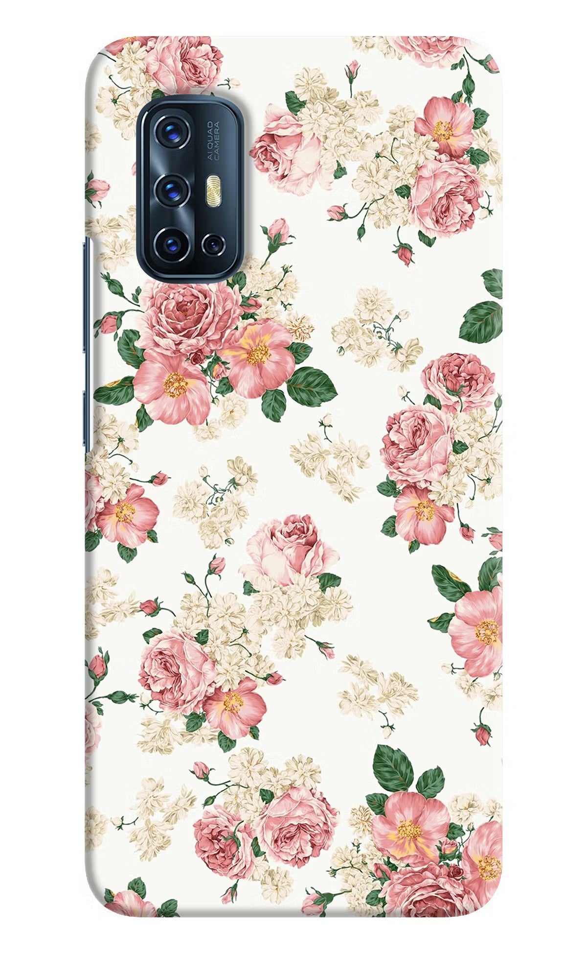 Flowers Vivo V17 Hard Case Back Cover by Casekaro