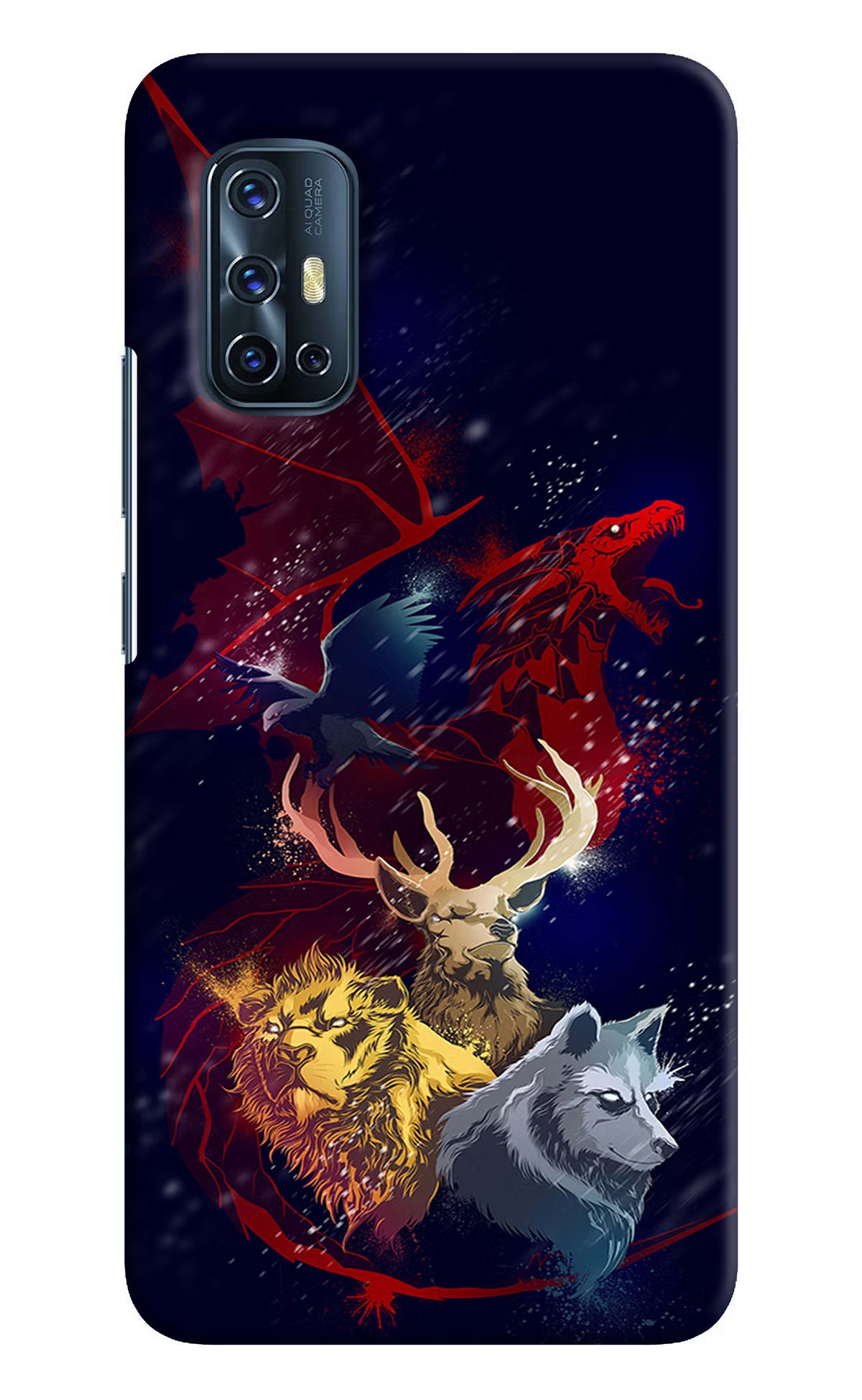 Game Of Thrones Vivo V17 Hard Case Back Cover by Casekaro
