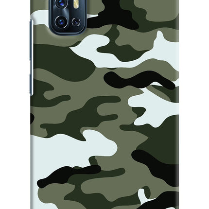 Camouflage Vivo V17 Hard Case Back Cover by Casekaro