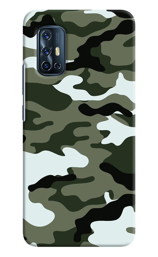 Camouflage Vivo V17 Hard Case Back Cover by Casekaro