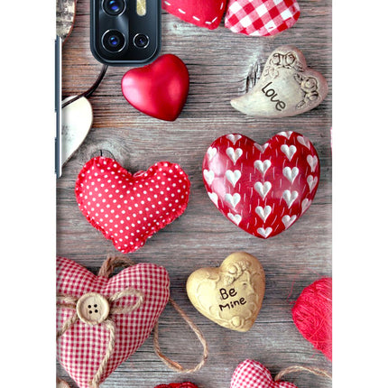 Love Wallpaper Vivo V17 Hard Case Back Cover by Casekaro