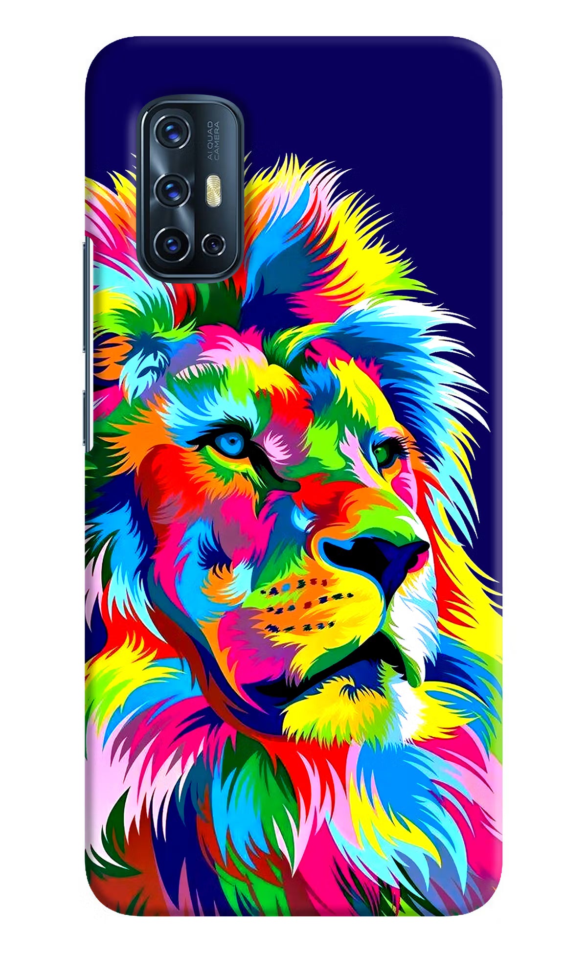 Vector Art Lion Vivo V17 Hard Case Back Cover by Casekaro