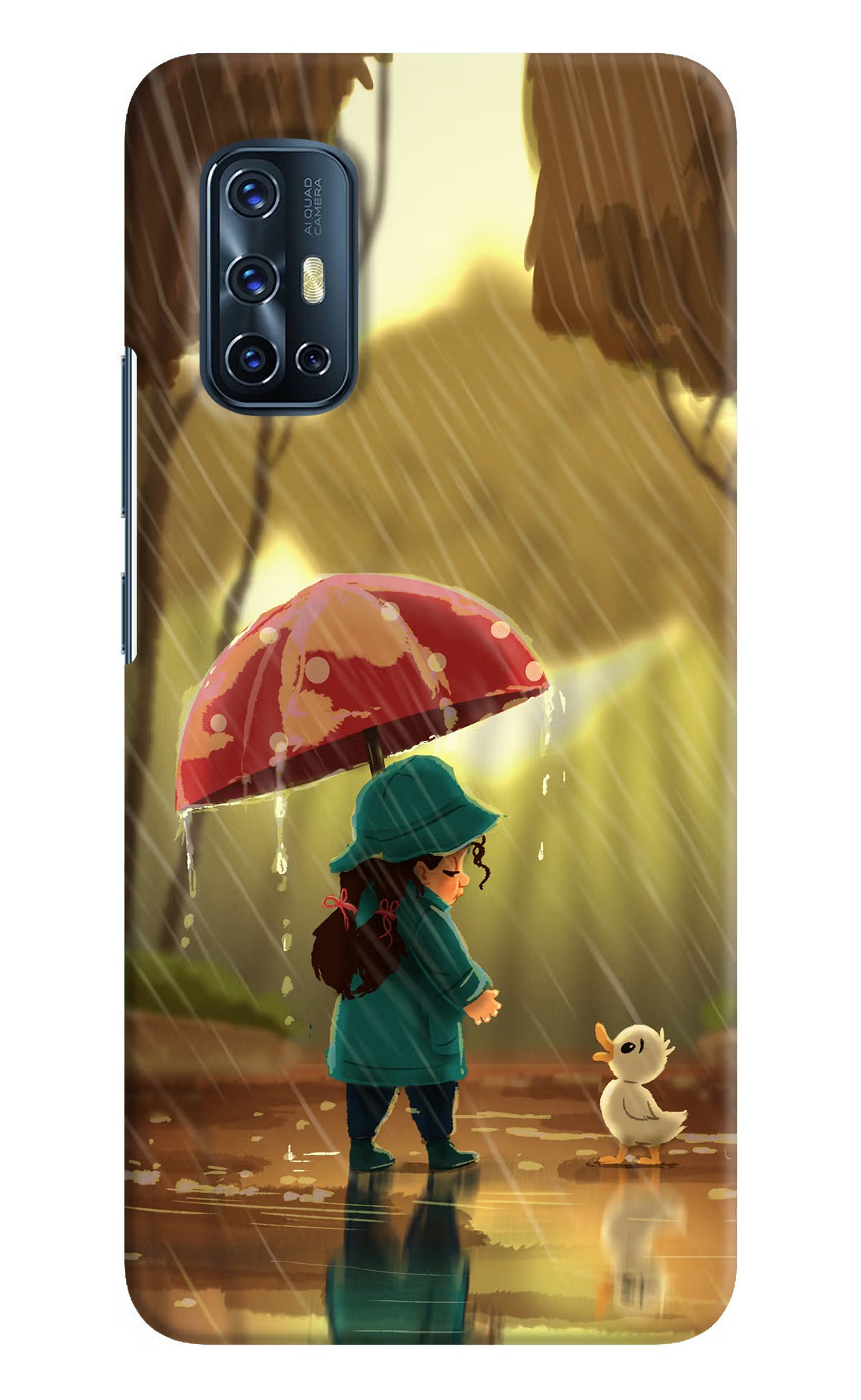 Rainy Day Vivo V17 Hard Case Back Cover by Casekaro