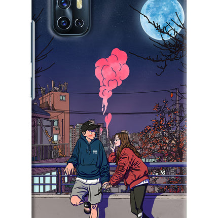 Chilling Couple Vivo V17 Hard Case Back Cover by Casekaro