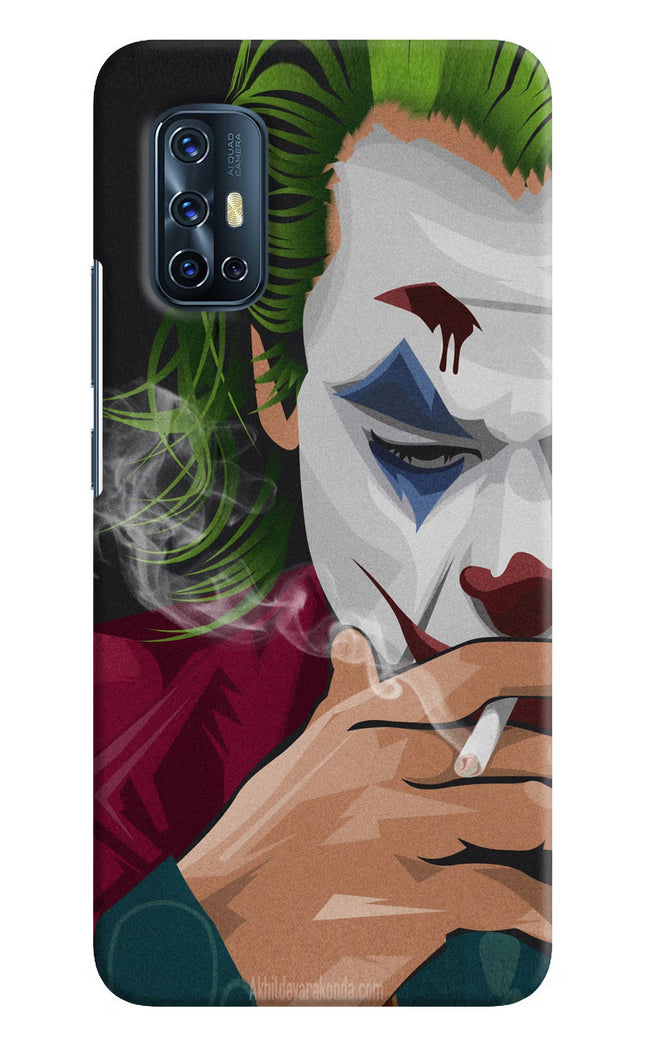 Joker Smoking Vivo V17 Hard Case Back Cover by Casekaro