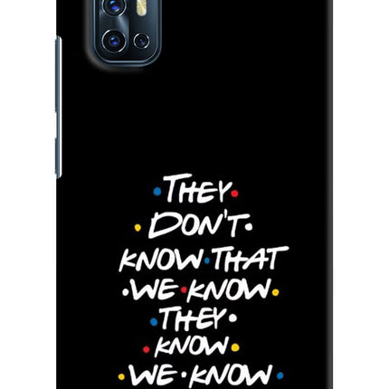 FRIENDS Dialogue Vivo V17 Hard Case Back Cover by Casekaro