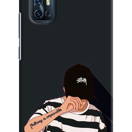 Aesthetic Boy Vivo V17 Hard Case Back Cover by Casekaro