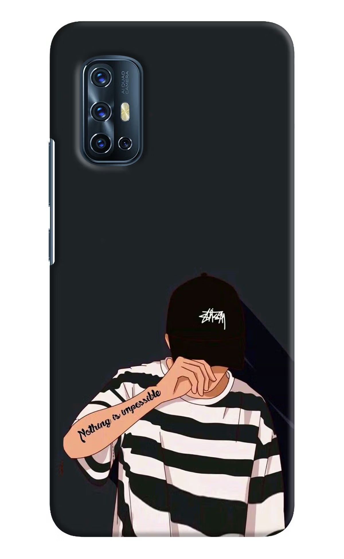 Aesthetic Boy Vivo V17 Hard Case Back Cover by Casekaro
