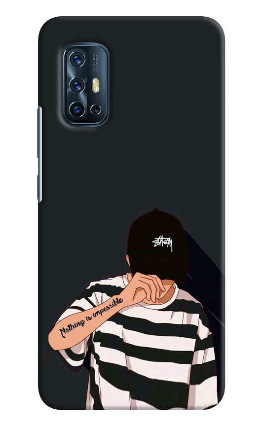 Aesthetic Boy Vivo V17 Hard Case Back Cover by Casekaro