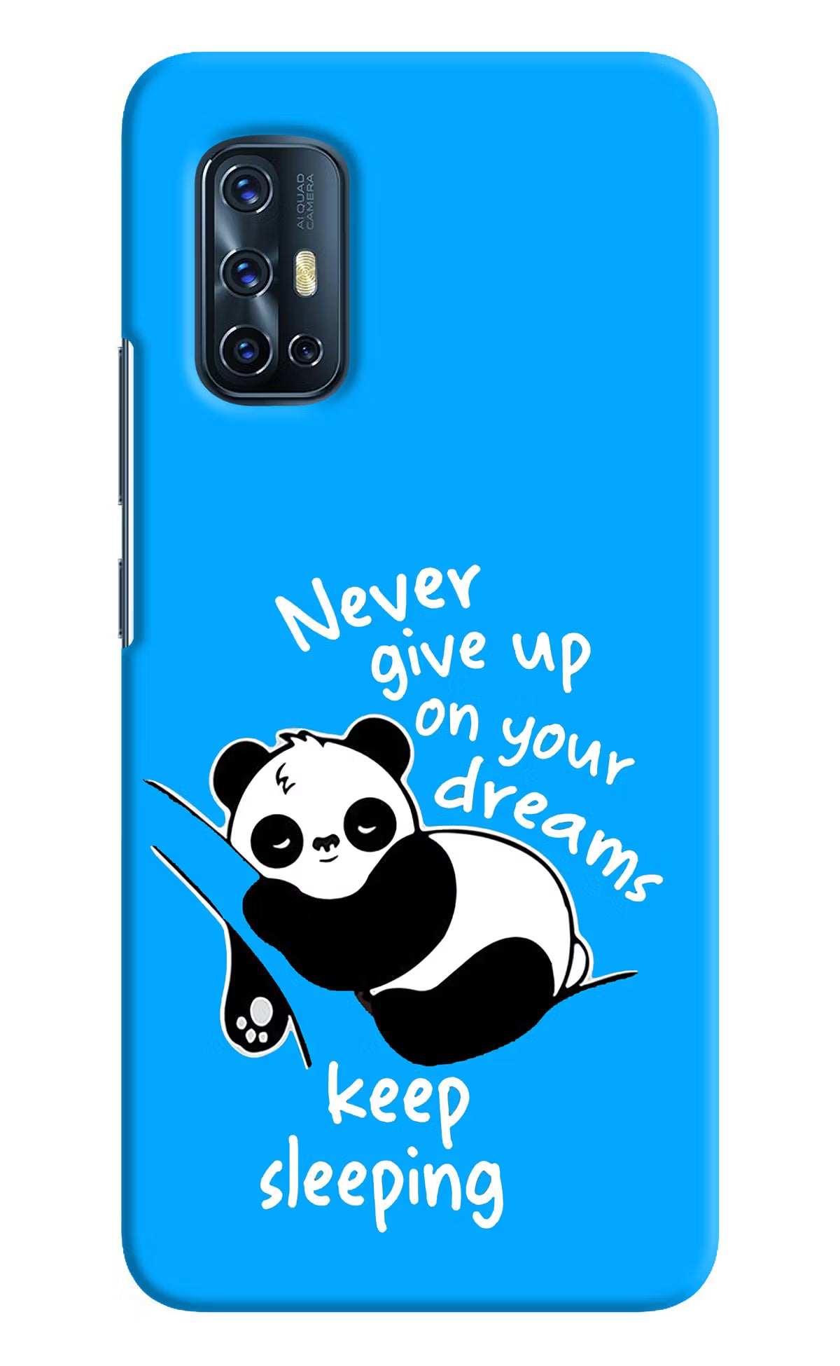 Keep Sleeping Vivo V17 Hard Case Back Cover by Casekaro