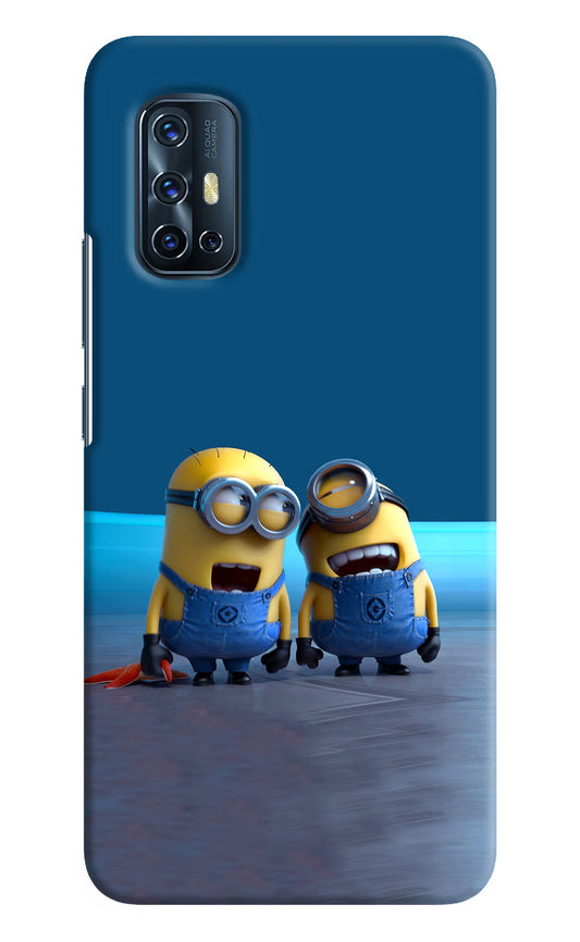 Minion Laughing Vivo V17 Hard Case Back Cover by Casekaro