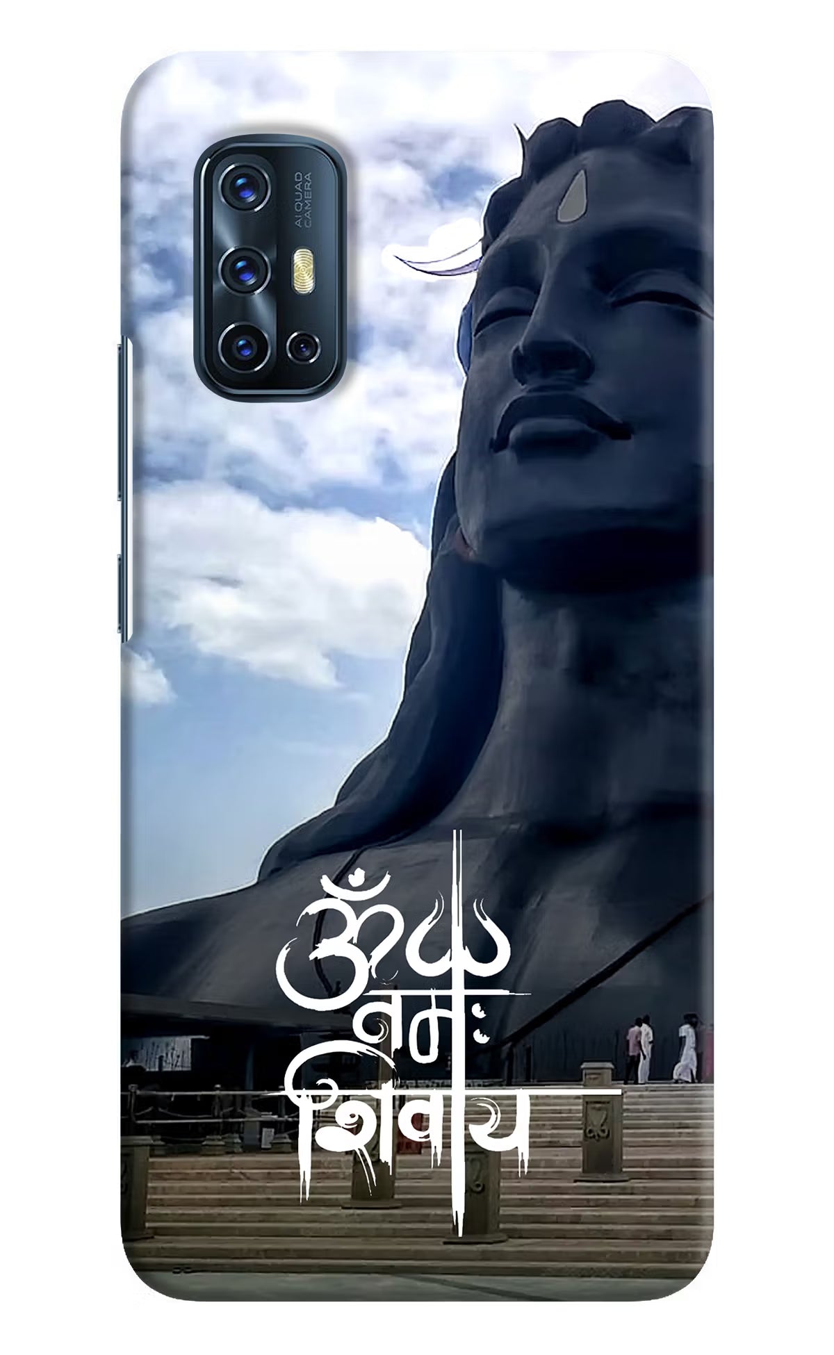Om Namah Shivay Vivo V17 Hard Case Back Cover by Casekaro