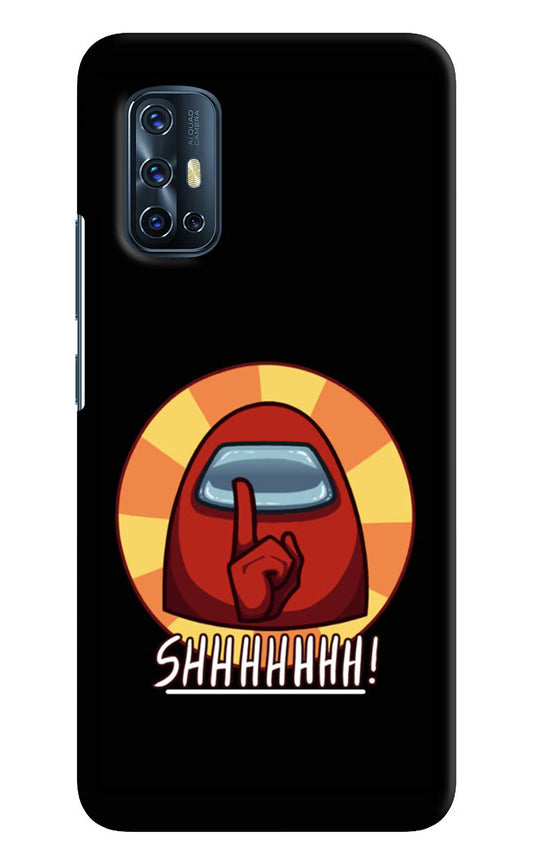 Among Us Shhh! Vivo V17 Hard Case Back Cover by Casekaro