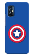Shield Vivo V17 Hard Case Back Cover by Casekaro