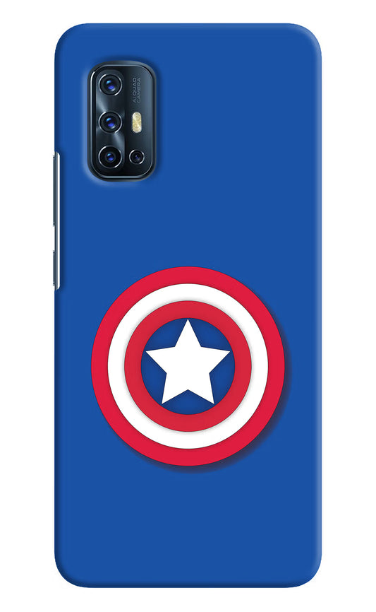 Shield Vivo V17 Hard Case Back Cover by Casekaro