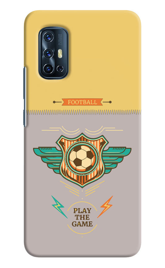 Football Vivo V17 Hard Case Back Cover by Casekaro