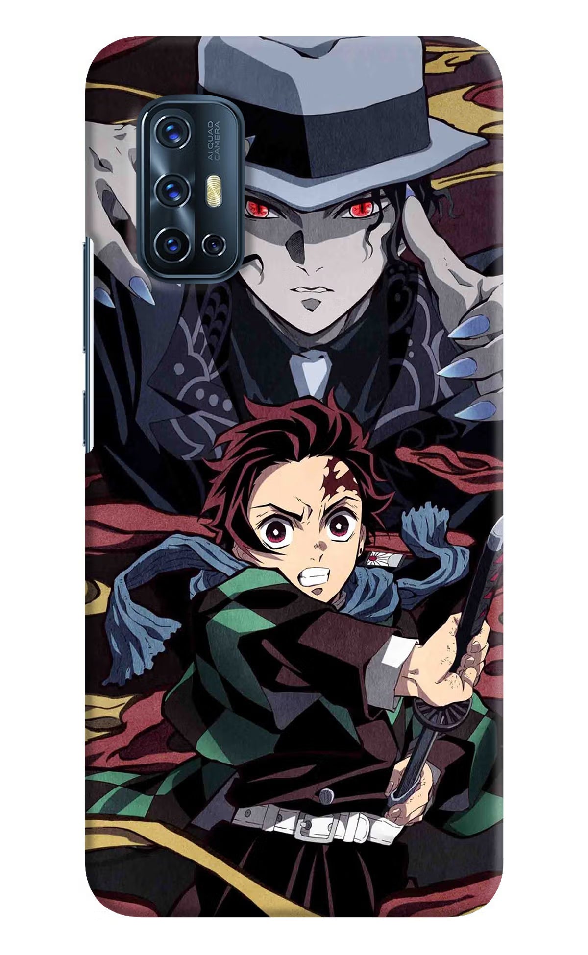 Demon Slayer Vivo V17 Hard Case Back Cover by Casekaro