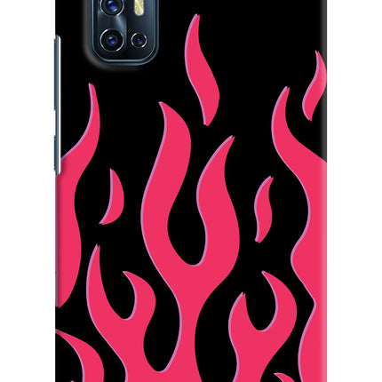 Fire Flames Vivo V17 Hard Case Back Cover by Casekaro