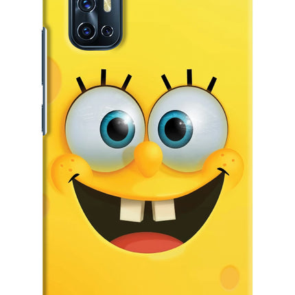 Sponge 1 Vivo V17 Hard Case Back Cover by Casekaro