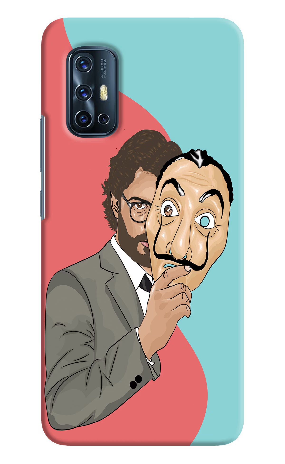 Professor Vivo V17 Hard Case Back Cover by Casekaro