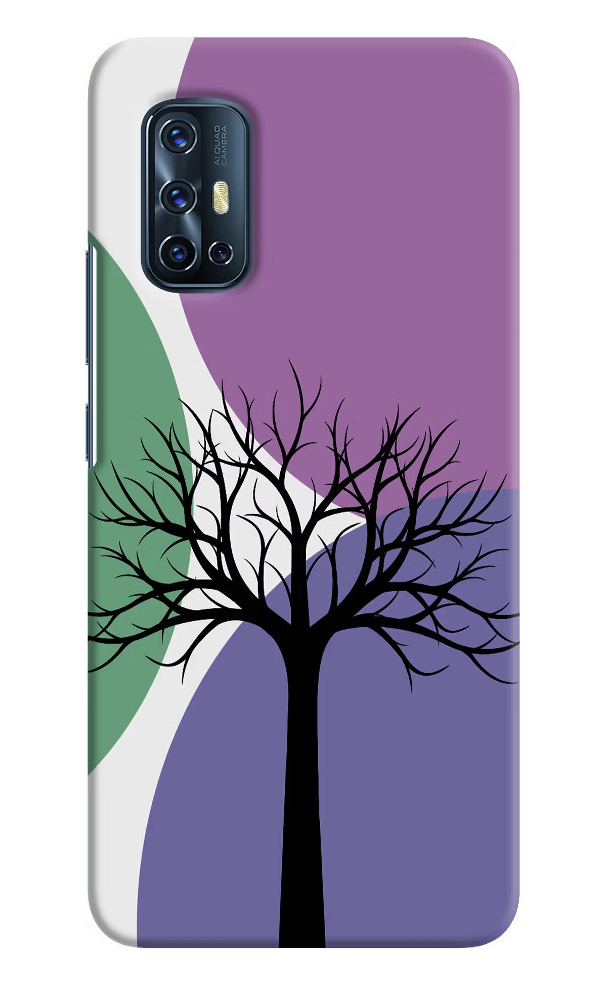Tree Art Vivo V17 Hard Case Back Cover by Casekaro