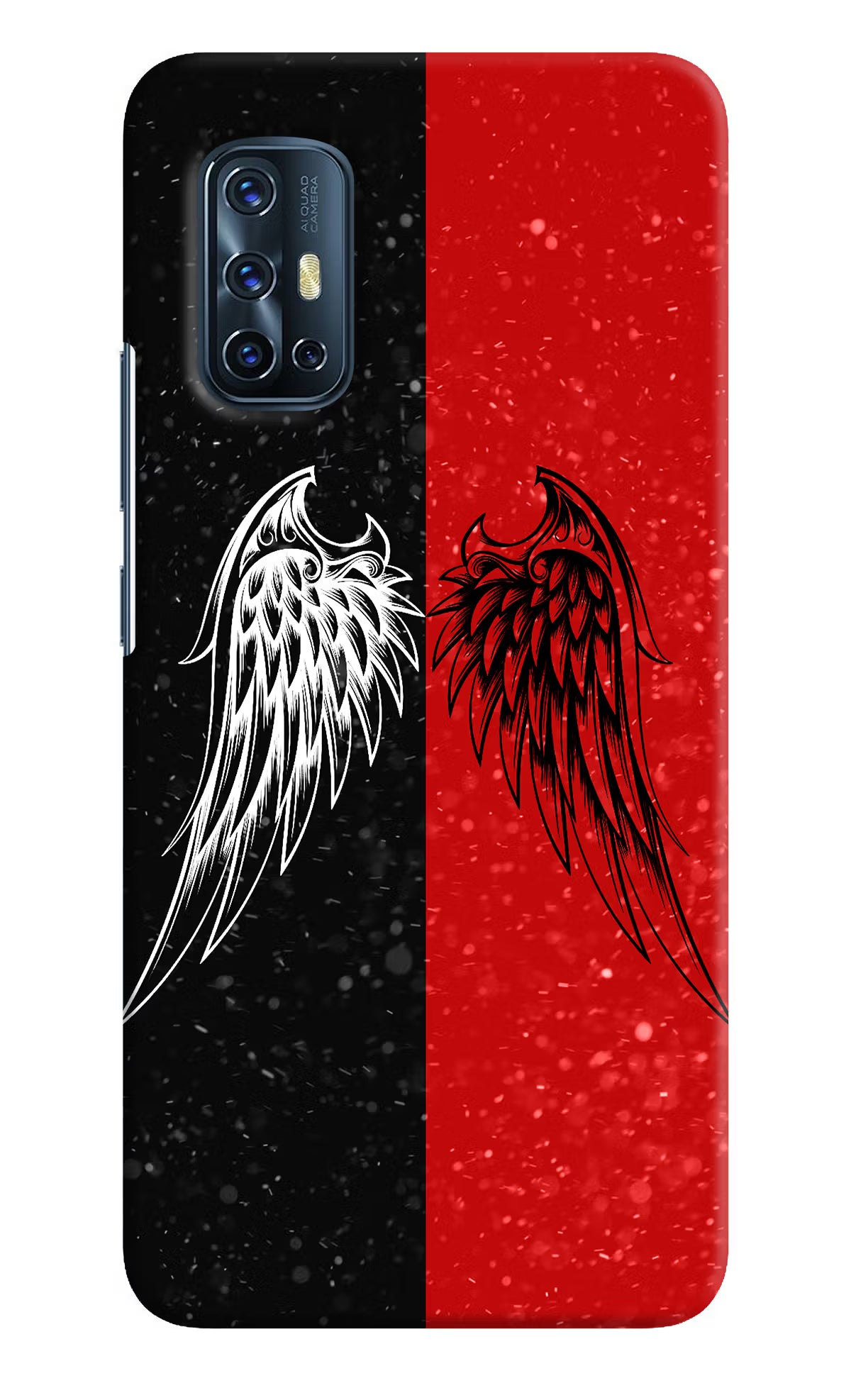 Wings Vivo V17 Hard Case Back Cover by Casekaro