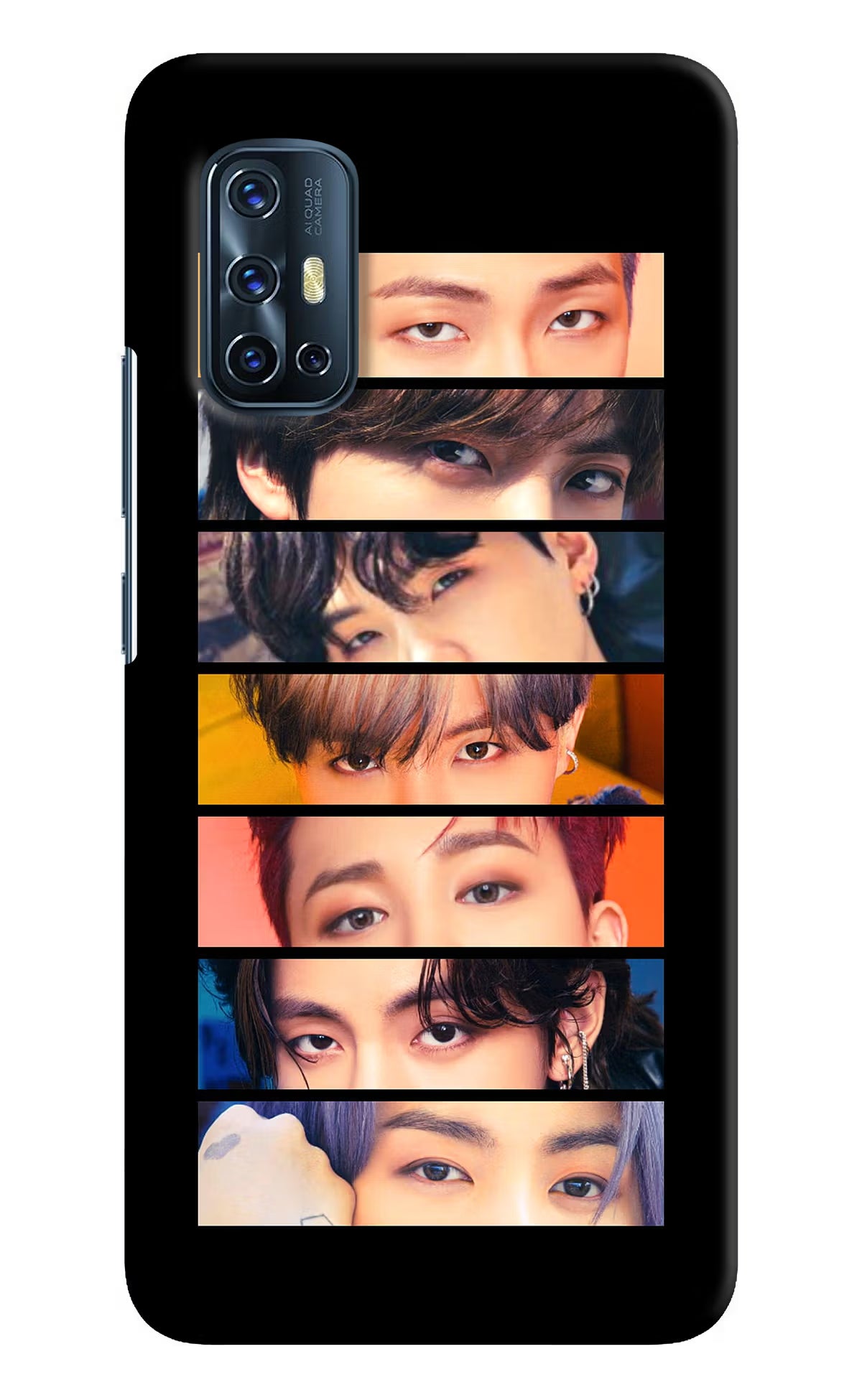 BTS Eyes Vivo V17 Hard Case Back Cover by Casekaro