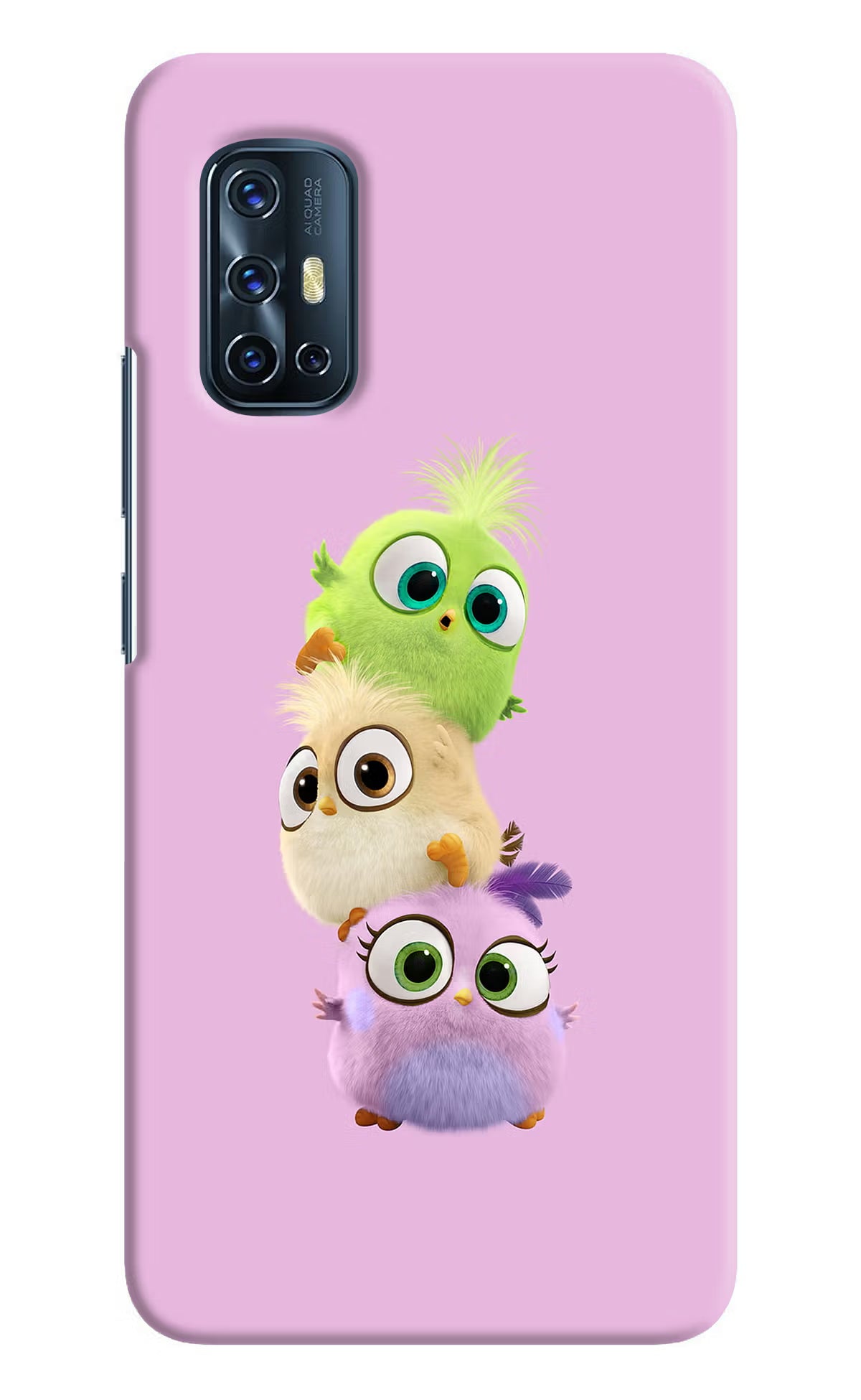Cute Little Birds Vivo V17 Hard Case Back Cover by Casekaro