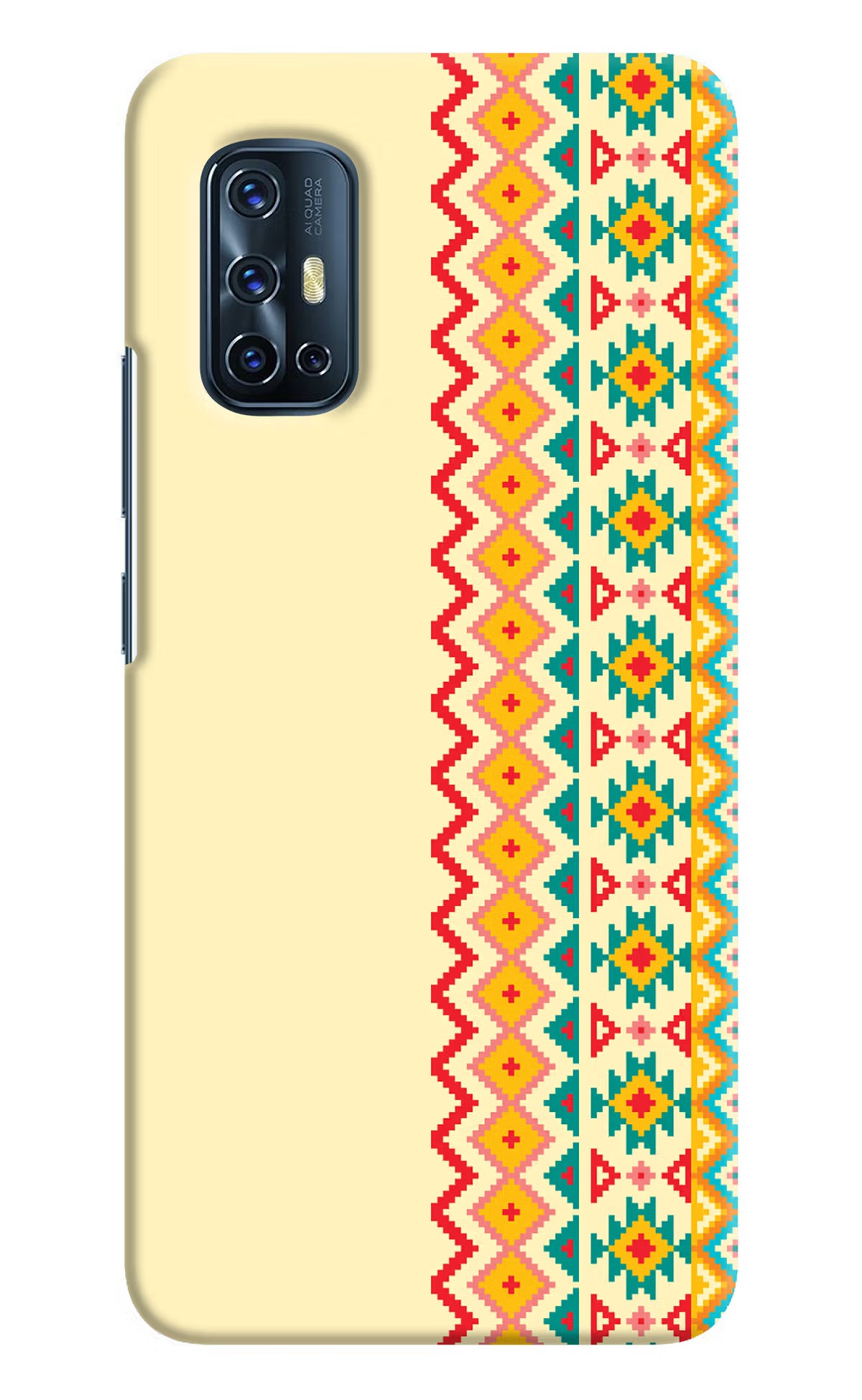Ethnic Seamless Vivo V17 Hard Case Back Cover by Casekaro