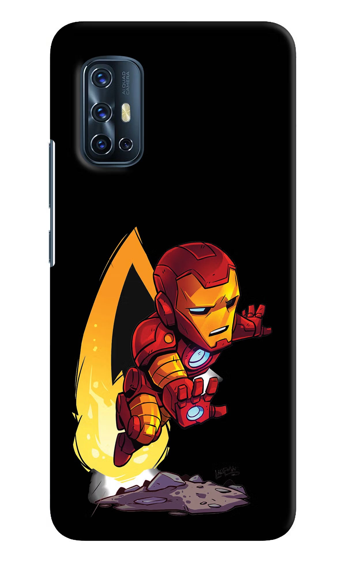 IronMan Vivo V17 Hard Case Back Cover by Casekaro
