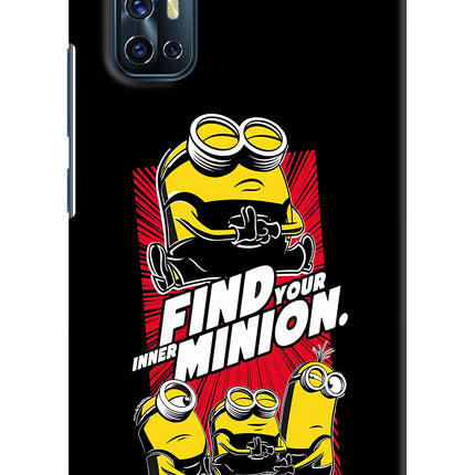 Find your inner Minion Vivo V17 Hard Case Back Cover by Casekaro