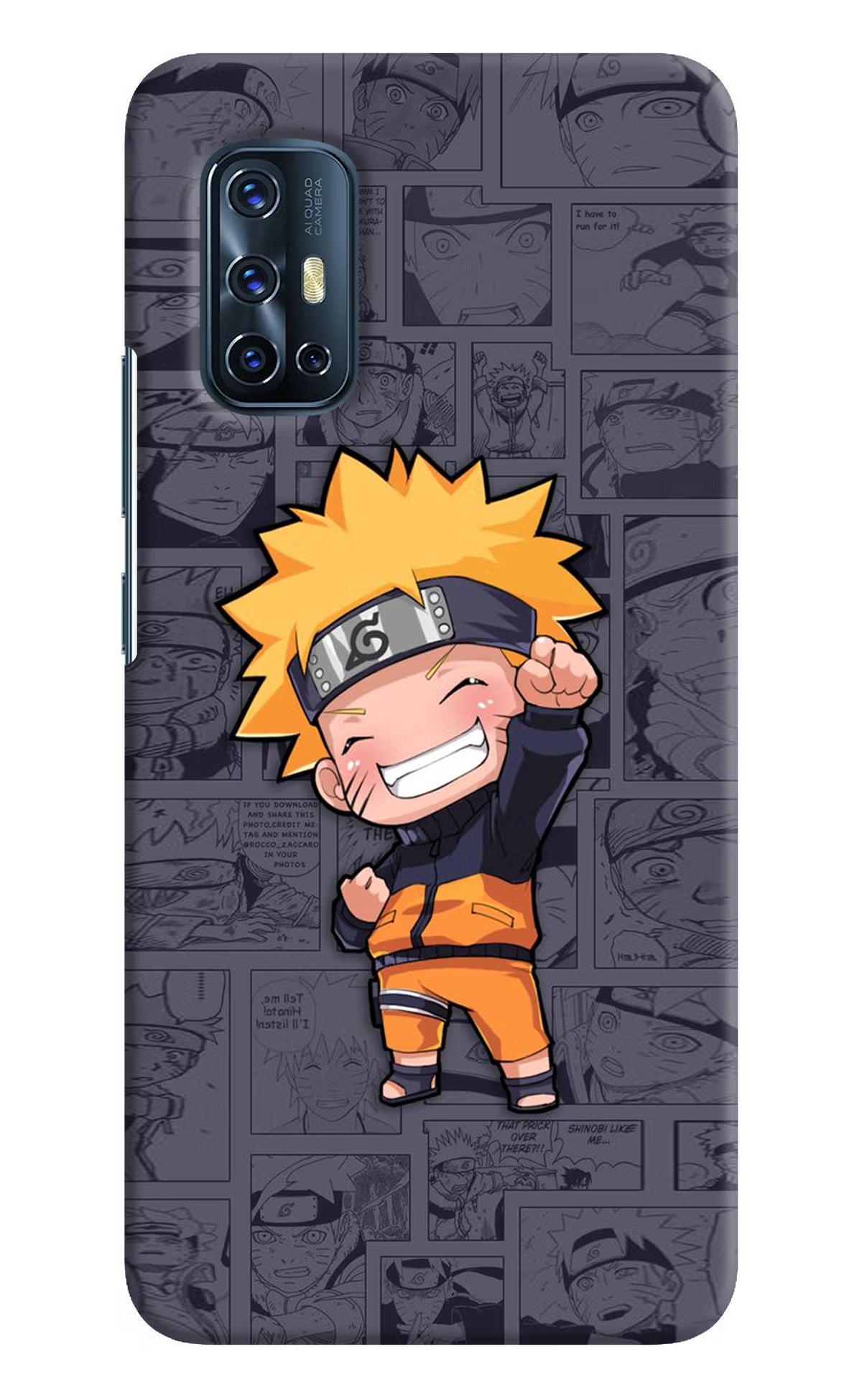 Chota Naruto Vivo V17 Hard Case Back Cover by Casekaro