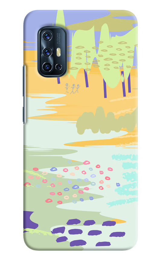 Scenery Vivo V17 Hard Case Back Cover by Casekaro