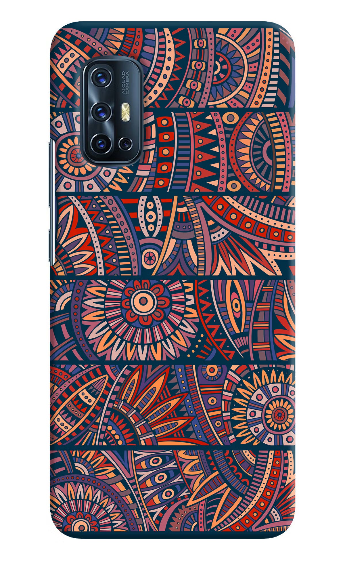African Culture Design Vivo V17 Hard Case Back Cover by Casekaro