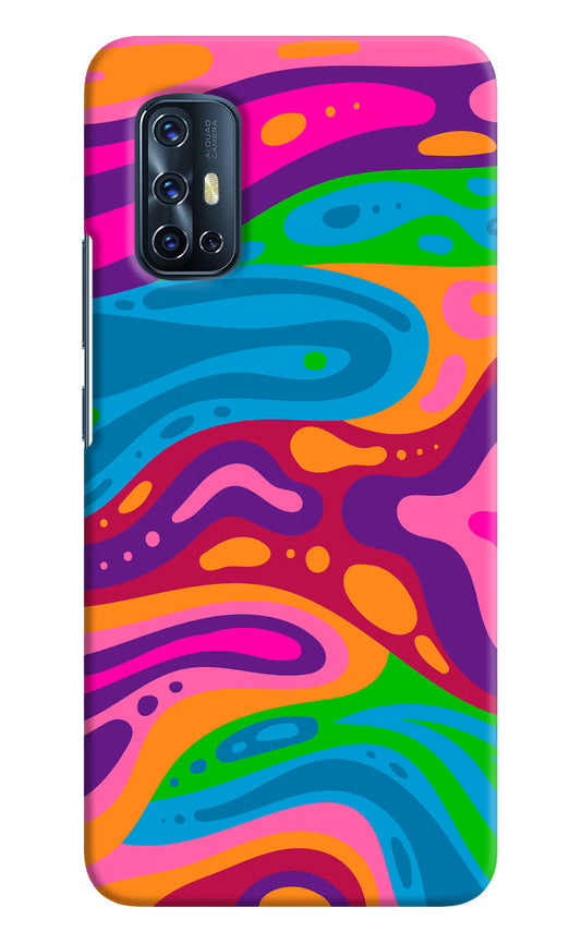 Trippy Pattern Vivo V17 Hard Case Back Cover by Casekaro