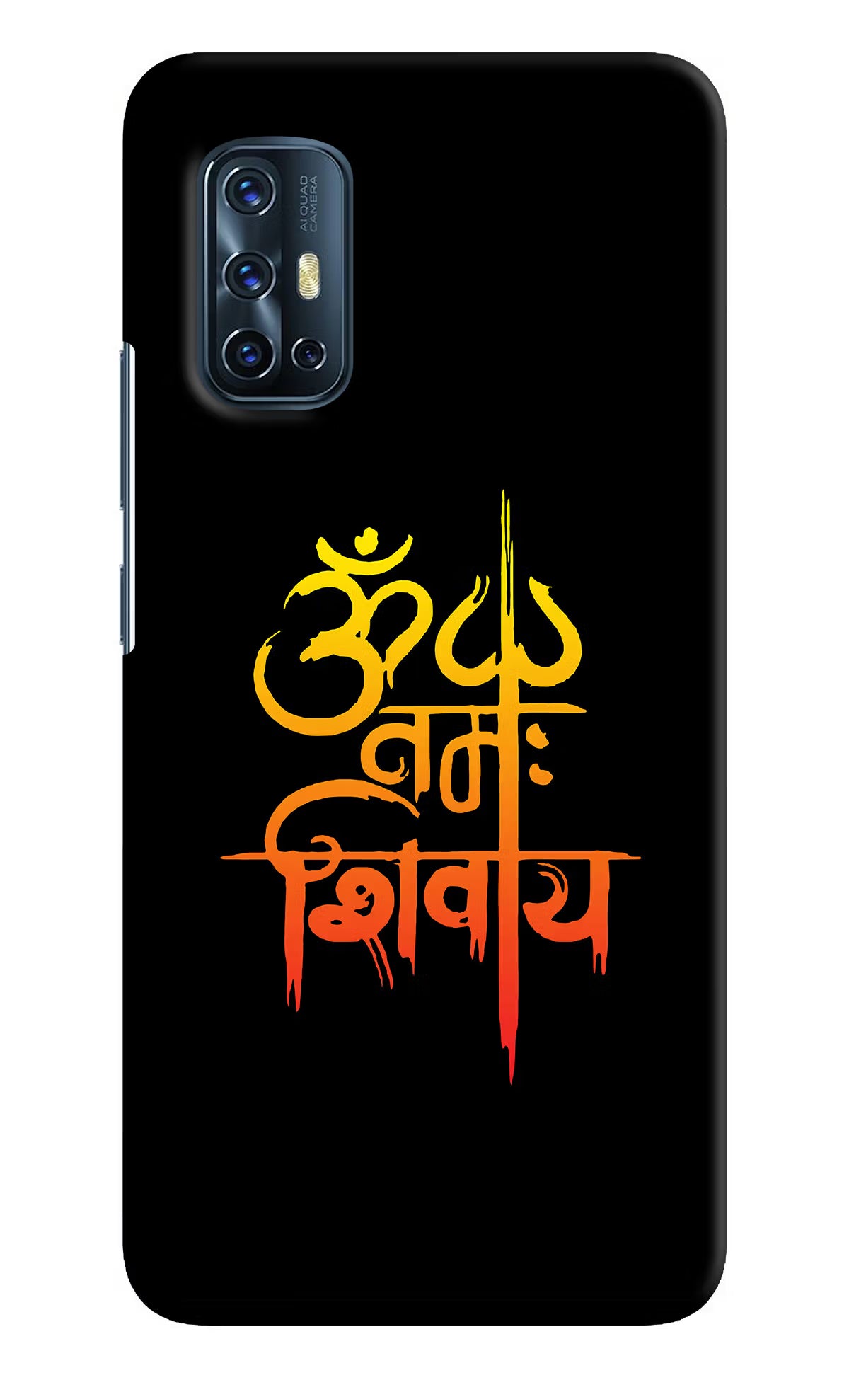 Om Namah Shivay Vivo V17 Hard Case Back Cover by Casekaro