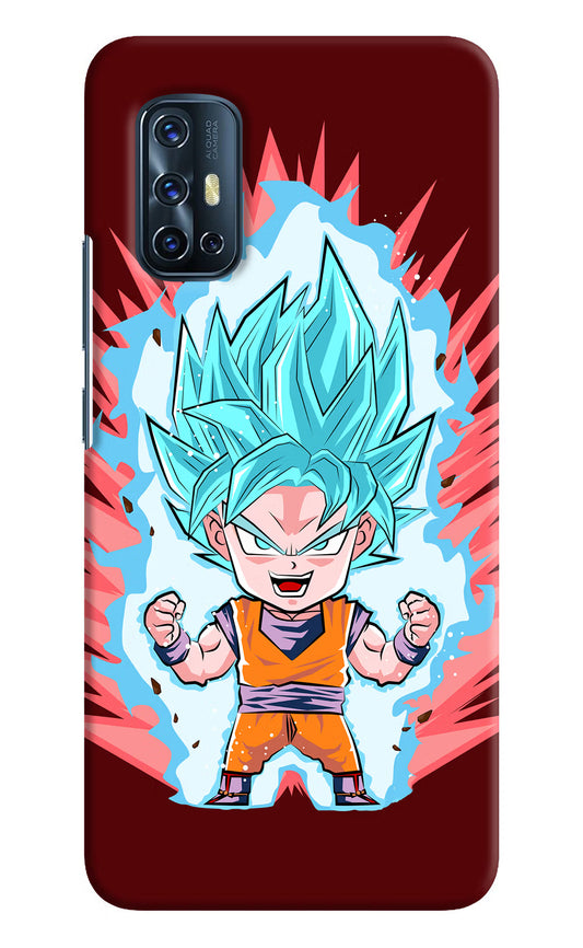 Goku Little Vivo V17 Hard Case Back Cover by Casekaro