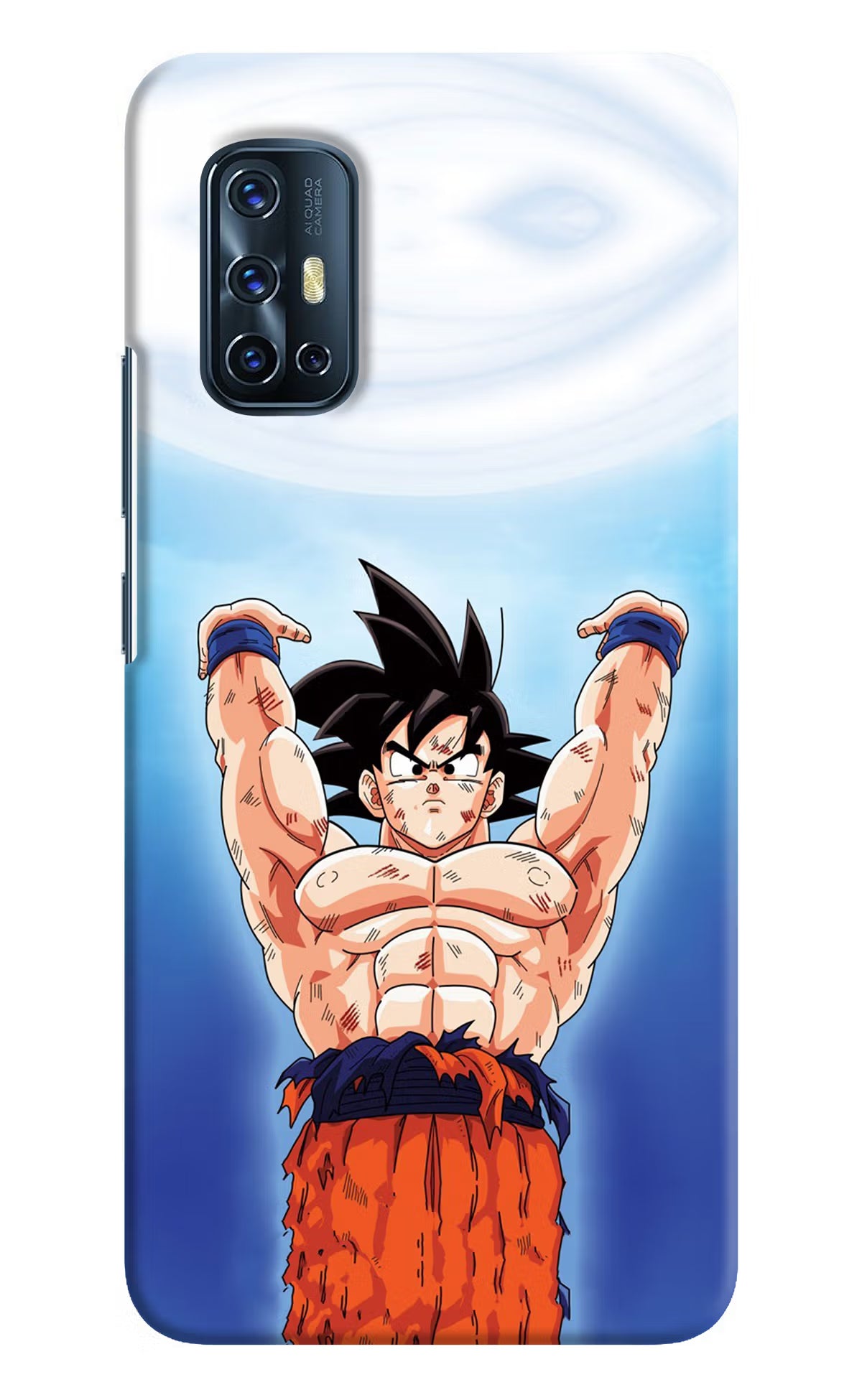 Goku Power Vivo V17 Hard Case Back Cover by Casekaro