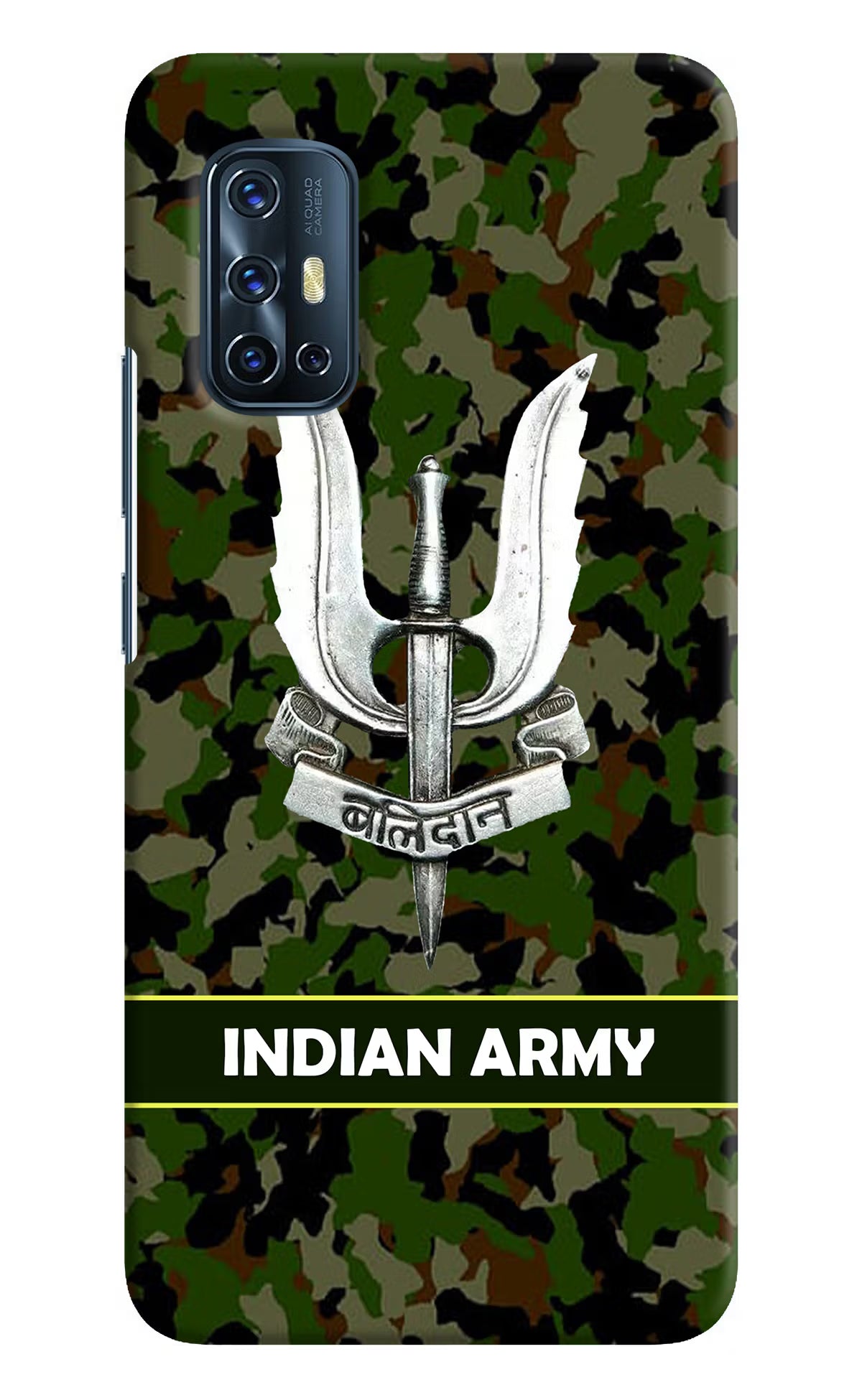 Balidan Indian Logo Vivo V17 Hard Case Back Cover by Casekaro